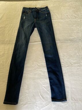 Abercrombie & Fitch Girls Dark Indigo Skinny Jeans Size W 25 L 31
